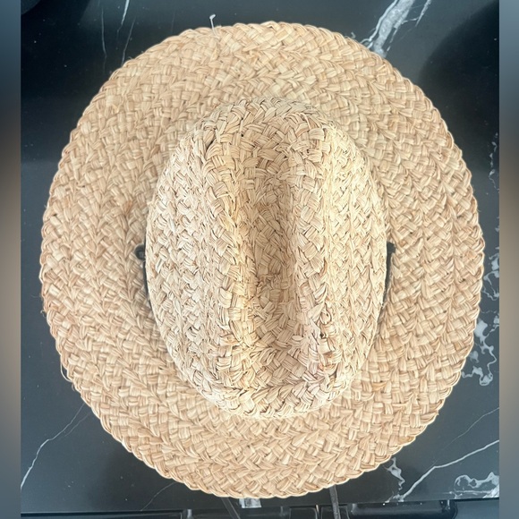 Biltmore for Madewell raffia lifeguard hat / leather cord / size s/m - Picture 4 of 4